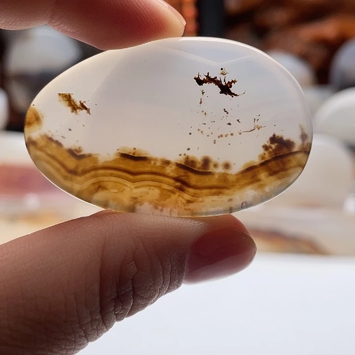 玛瑙/玉髓未镶嵌吊坠(不含链)