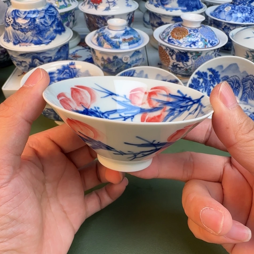纯手工纯手绘茶具70
