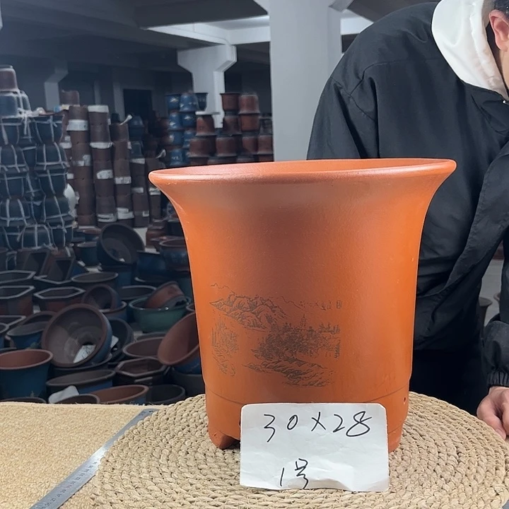 紫砂花盆紫砂花盆