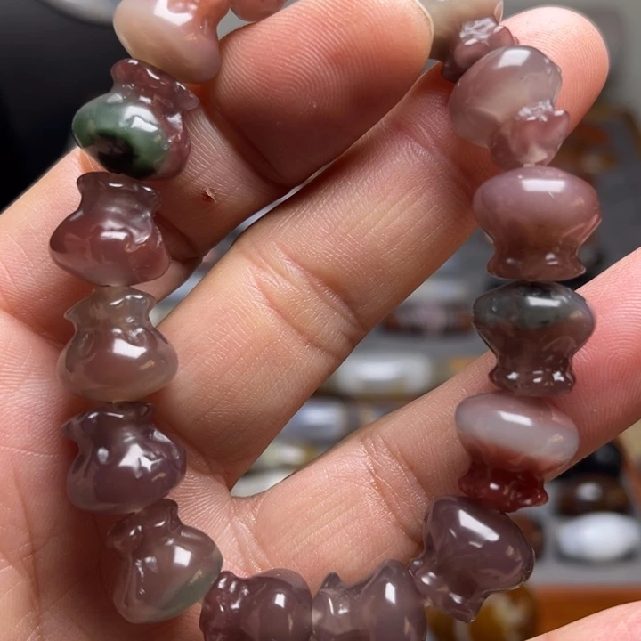 玛瑙/玉髓手串未镶嵌