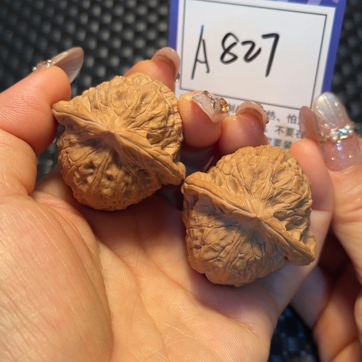 文玩核桃把件40南瓜墩A827