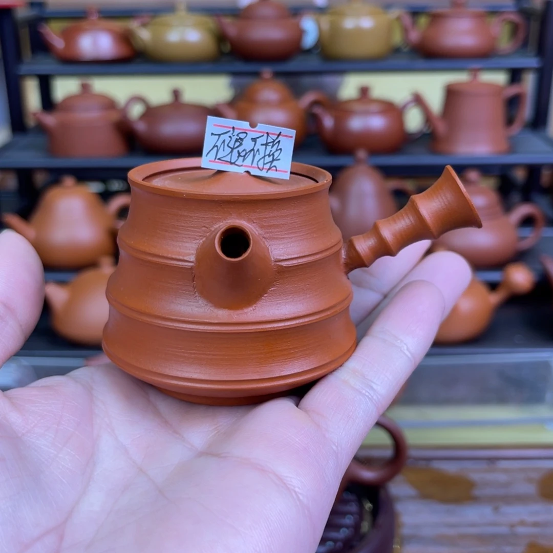 （闪购）紫砂潮州手拉壶，微瑕，不退不换（慎拍）