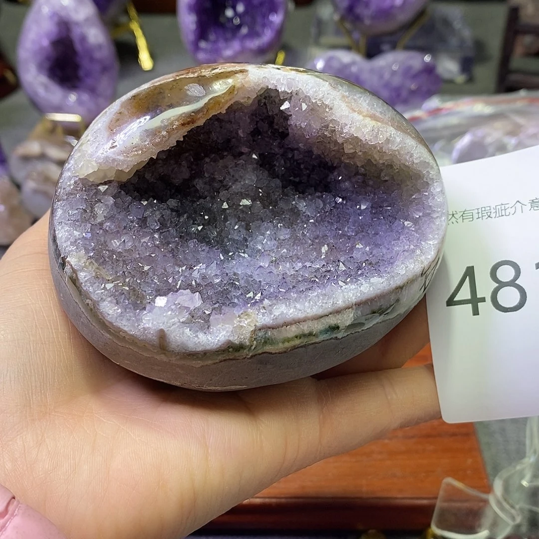 珠宝半成品未镶嵌紫晶