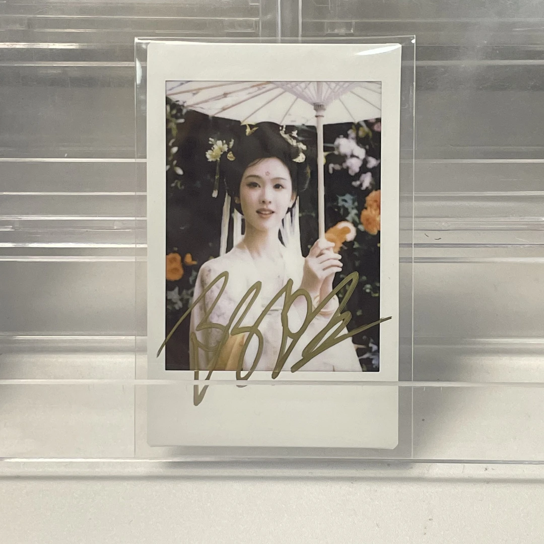 P1613【陈都灵】正品拍立得照片 白边