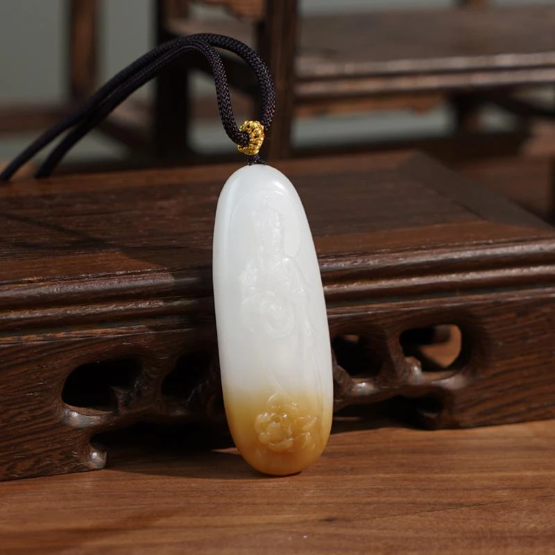 【香掌柜】如意观音吊坠【发一件】