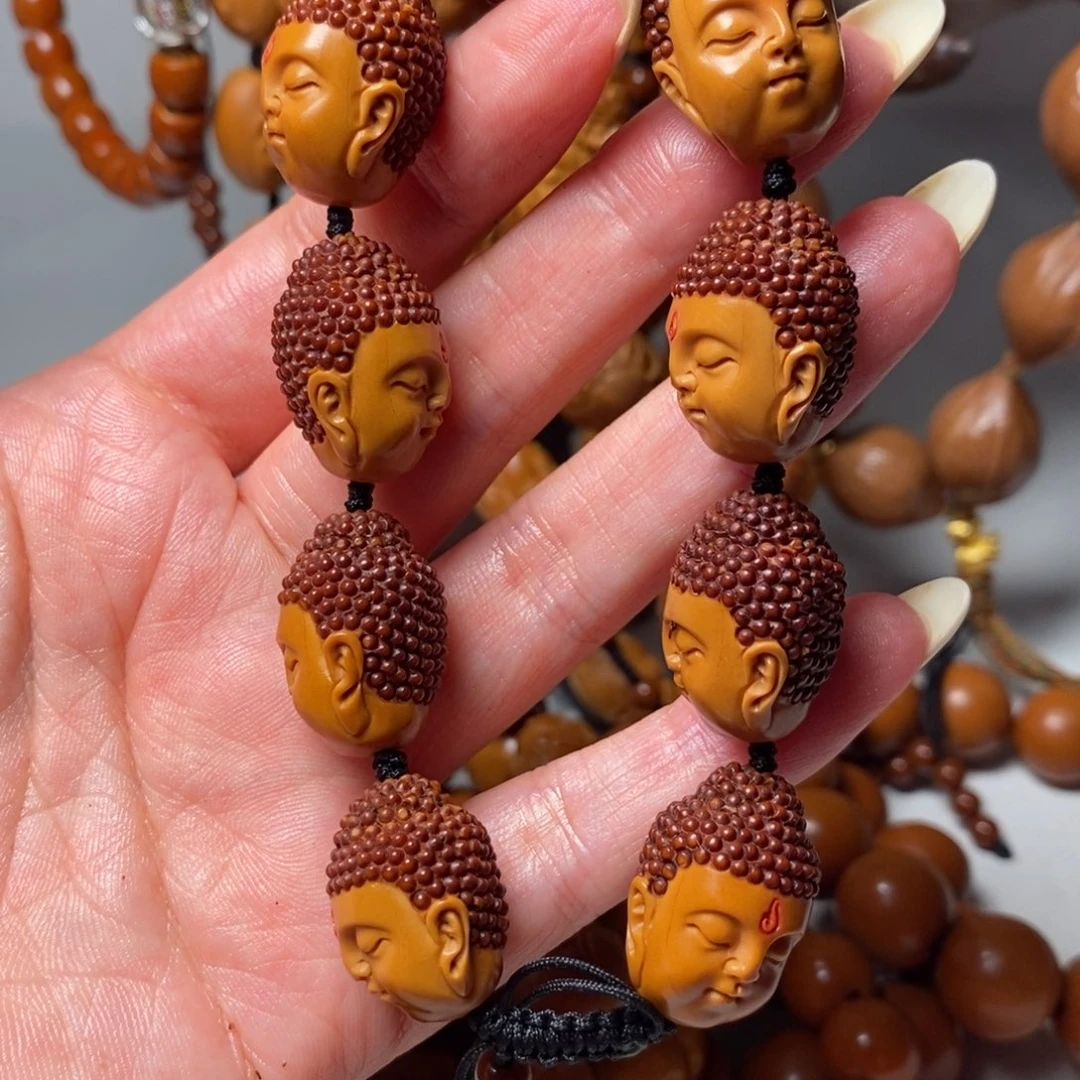 橄榄核手串/手链释迦摩尼佛头