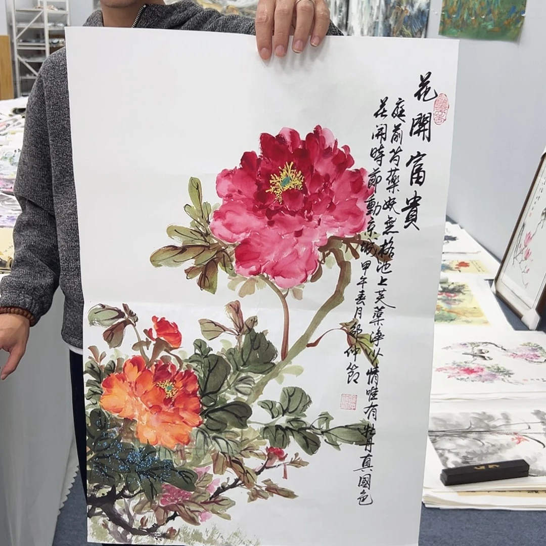 国画国画作品纯手绘