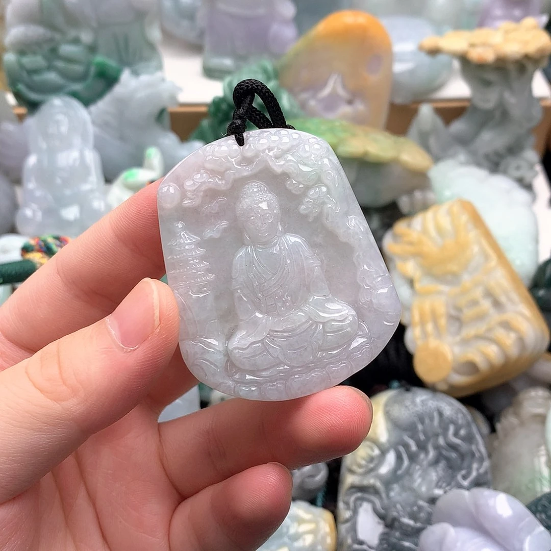 吊坠(不含链)未镶嵌翡翠