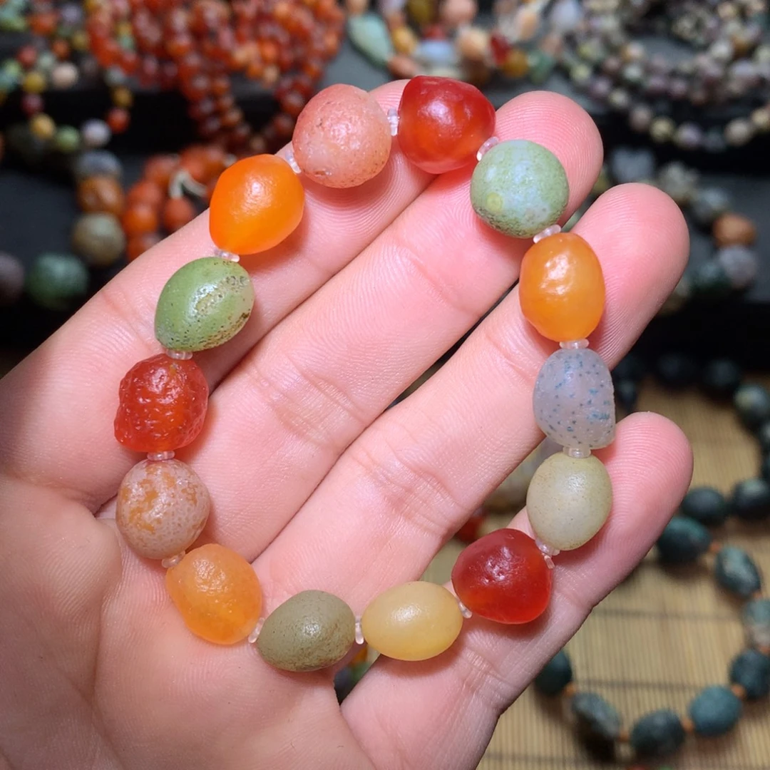 玛瑙/玉髓未镶嵌手链