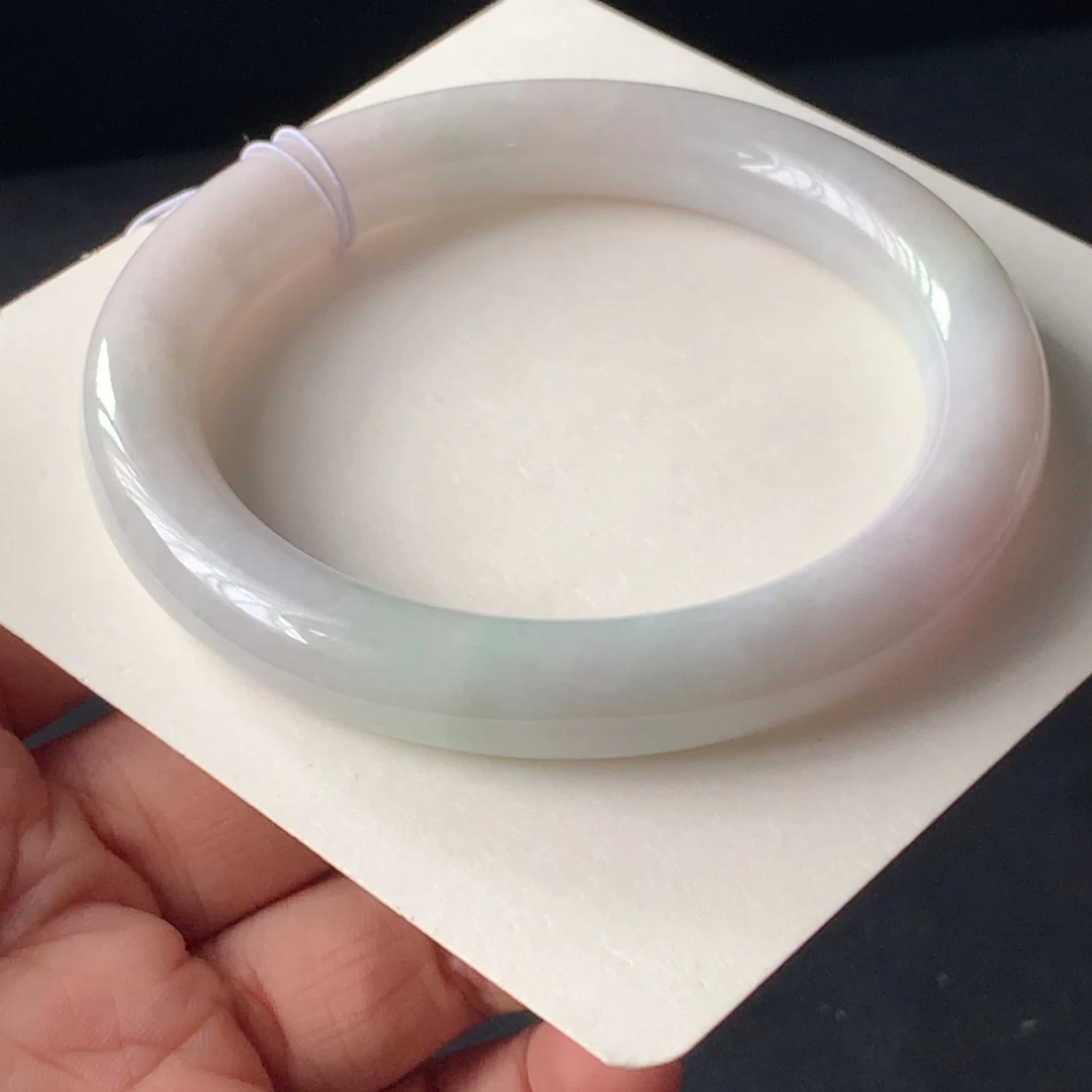 翡翠未镶嵌手镯49号60-10.6-10