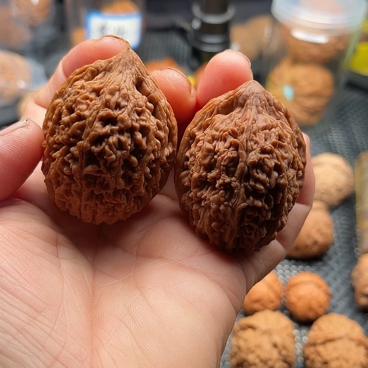 桃核把件全品达蒜头边39肚41