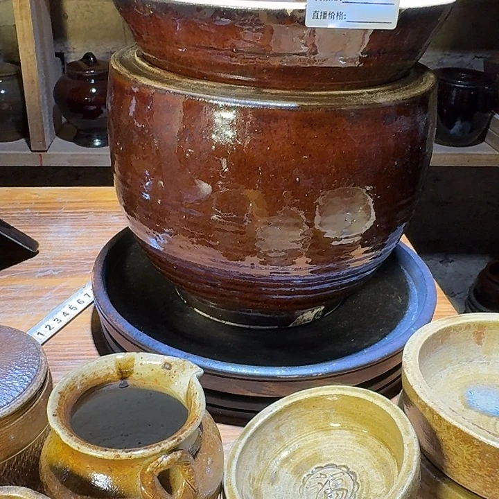 鱼***儿瓷片01677手工制作灌子