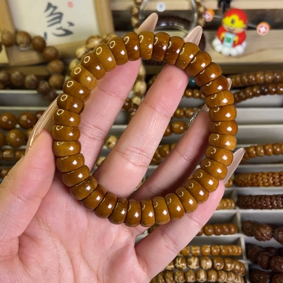 柿***意手串紫金鼠金饭碗