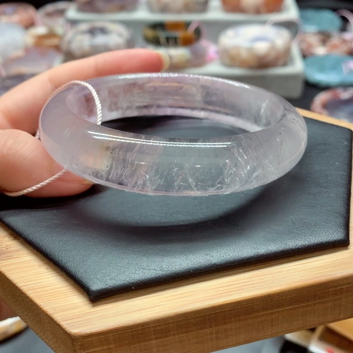 水晶手镯未镶嵌笑**生66