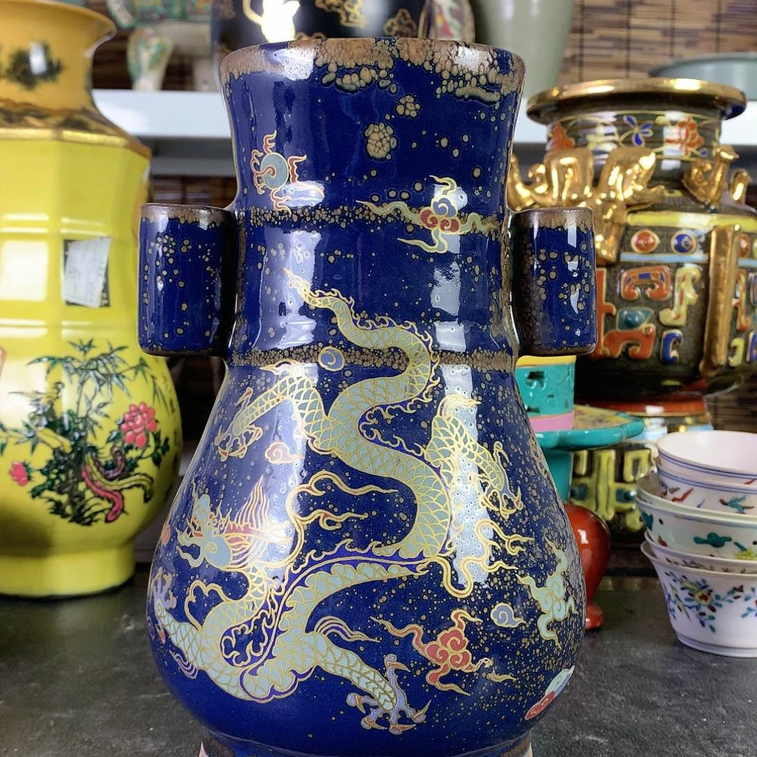 摆件瓷器真的很好的