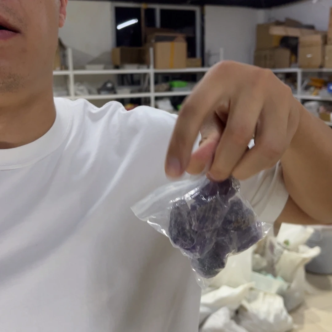 水晶珠宝半成品未镶嵌200克多样性发其一