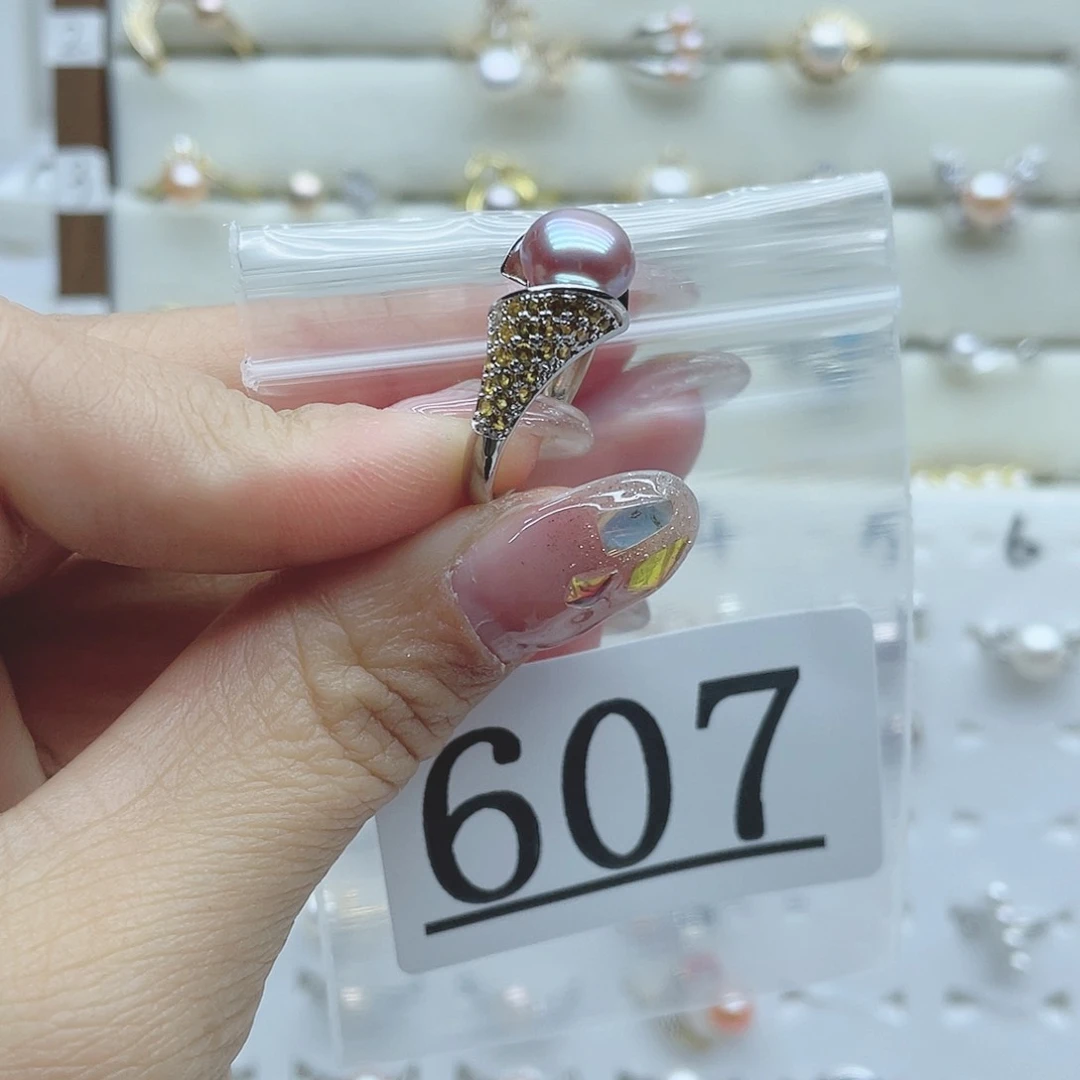 淡水珍珠珠宝奇石银S925镶嵌东**逛607