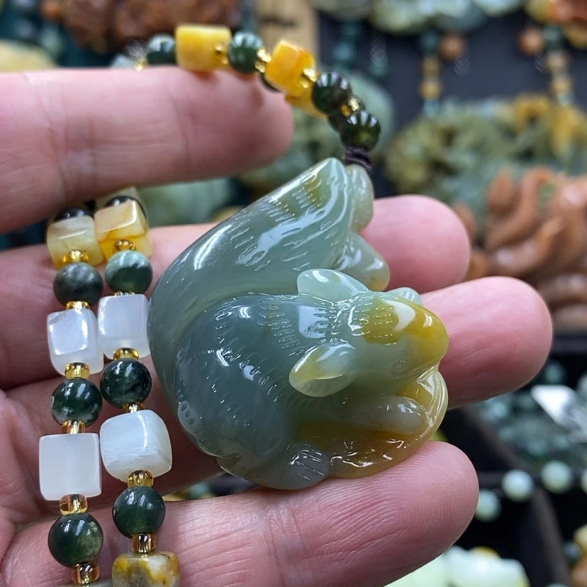 【闪购商品】未镶嵌岫玉吊坠