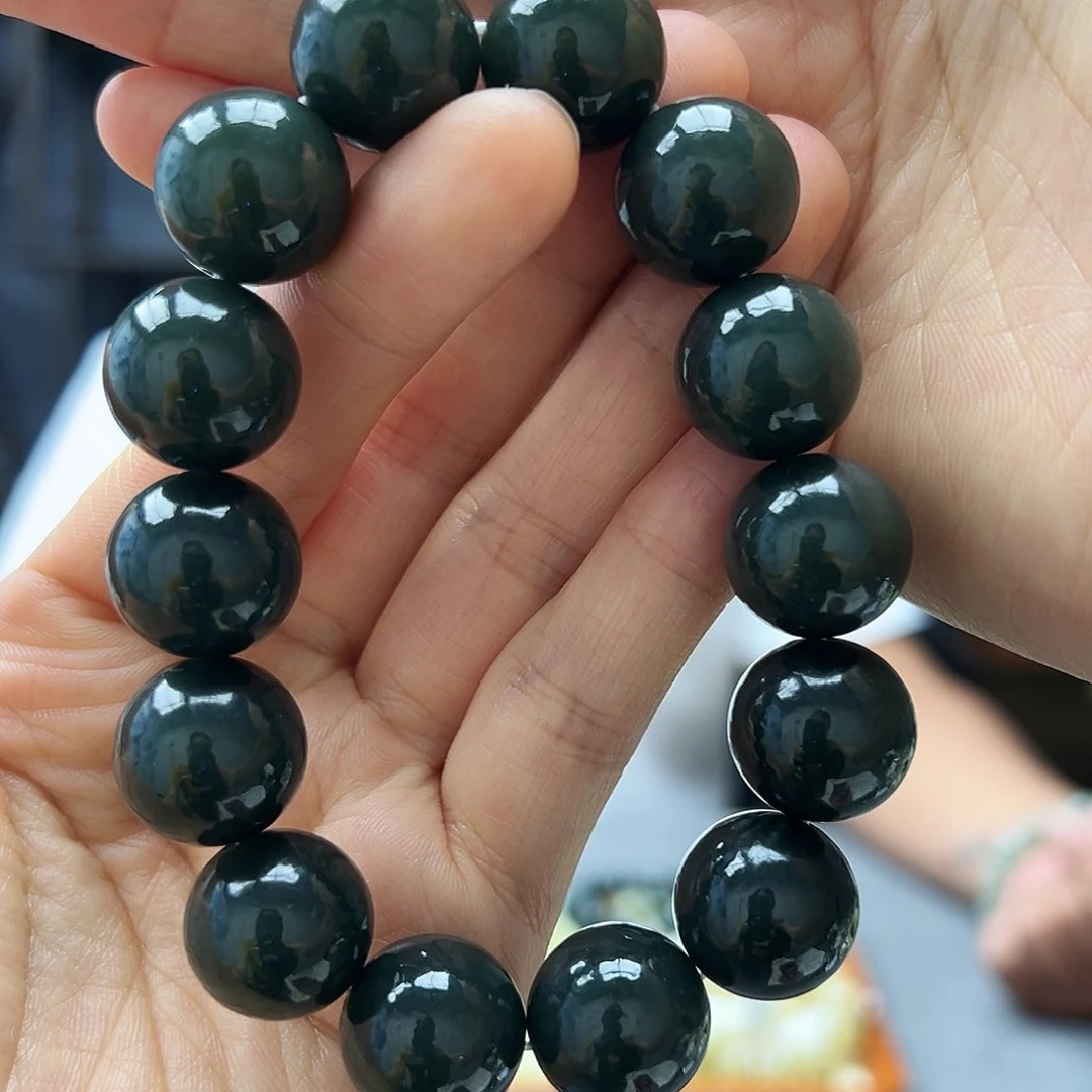 手链未镶嵌和田玉16且末