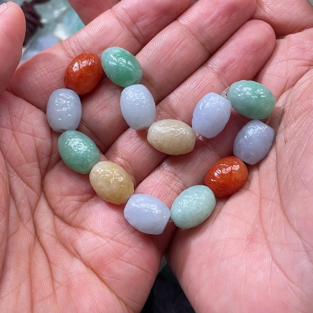颈饰未镶嵌翡翠翡玉缘翡翠