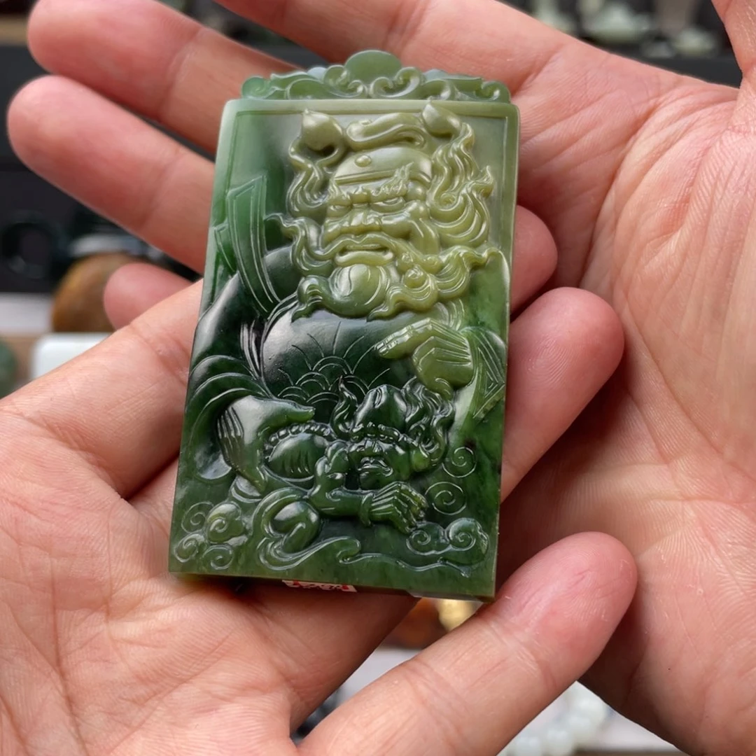 不***阳和田玉未镶嵌挂件