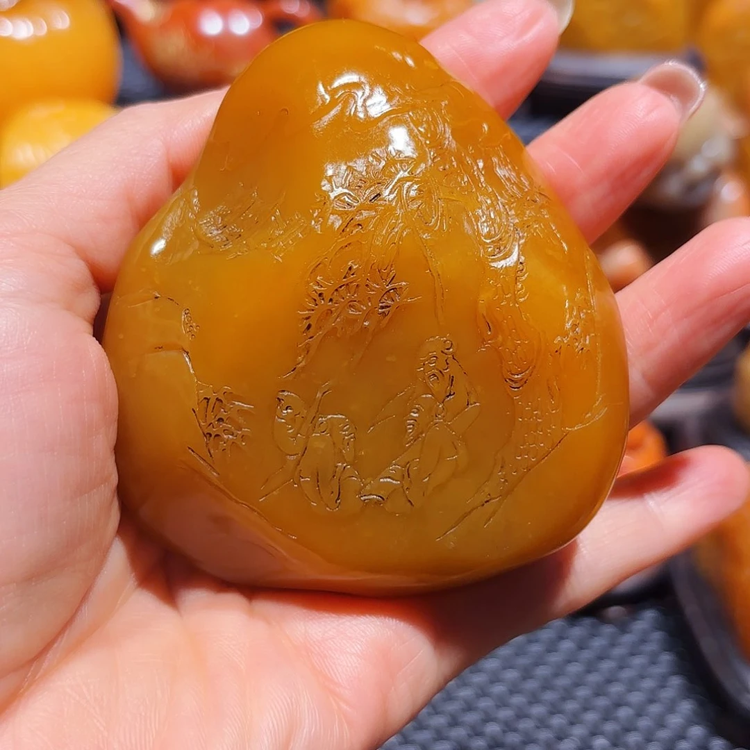 田黄石厚*石雕石雕石雕