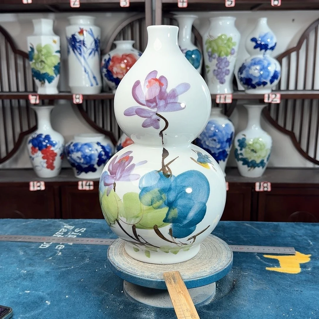 摆件景德镇陶瓷胡鸟