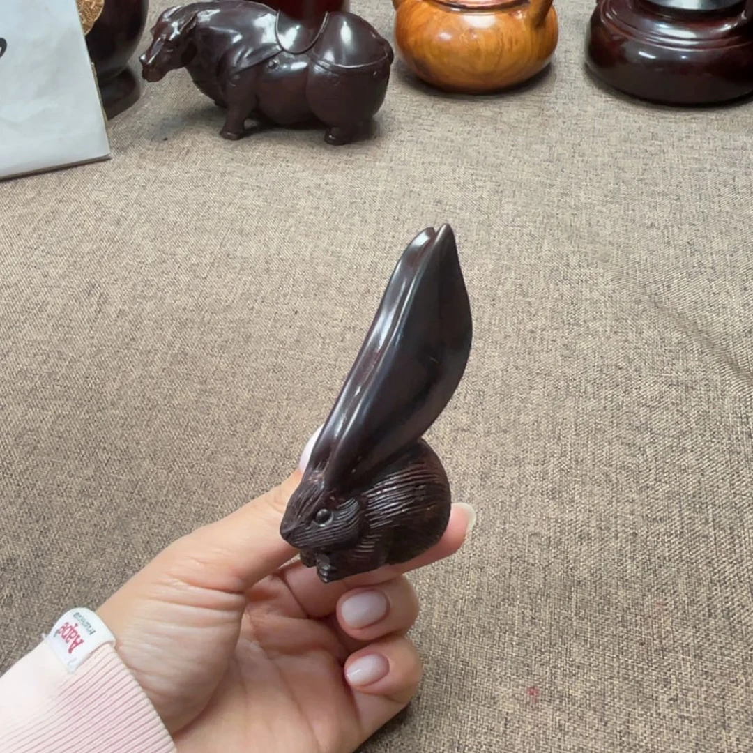 檀香紫檀（小叶紫檀）兔子