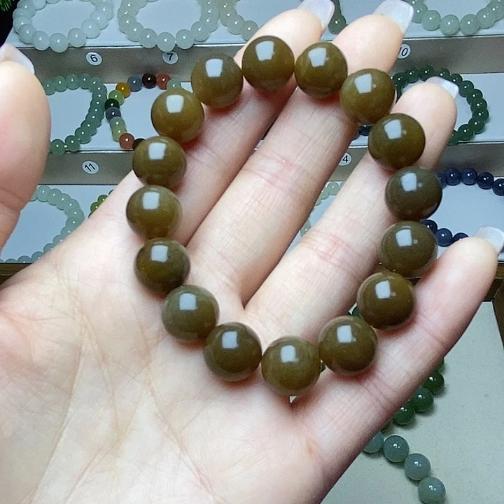 和田玉未镶嵌手串