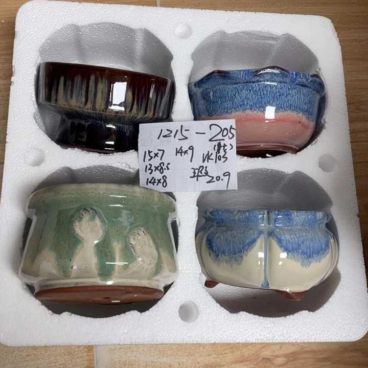 粗陶多肉花盆微瑕205