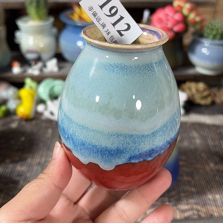 口4高9 手工花盆满30包邮