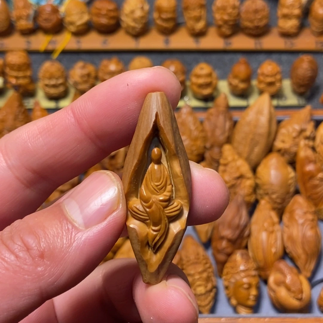 橄榄核手串/手链镂空无相