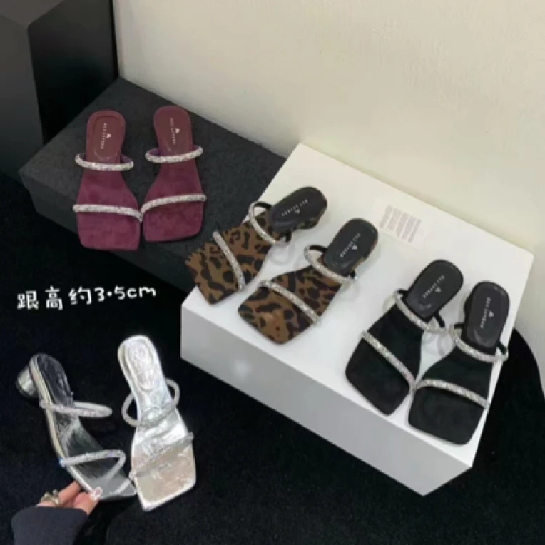 惠二号400-599超绝韩系气质夏百搭跟鞋（微瑕完美主义勿拍