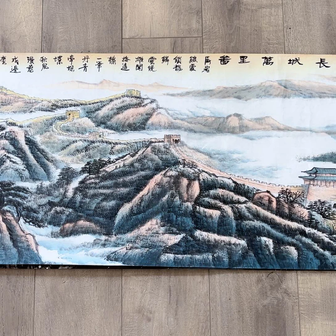 国画侯果山老师亲笔手绘作品朵