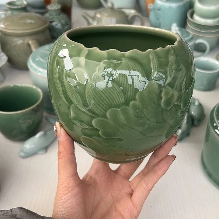 小米茶器龙泉青瓷