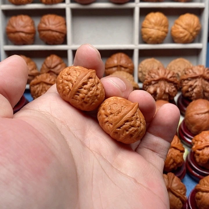 *****把件文玩核桃麒麟磨