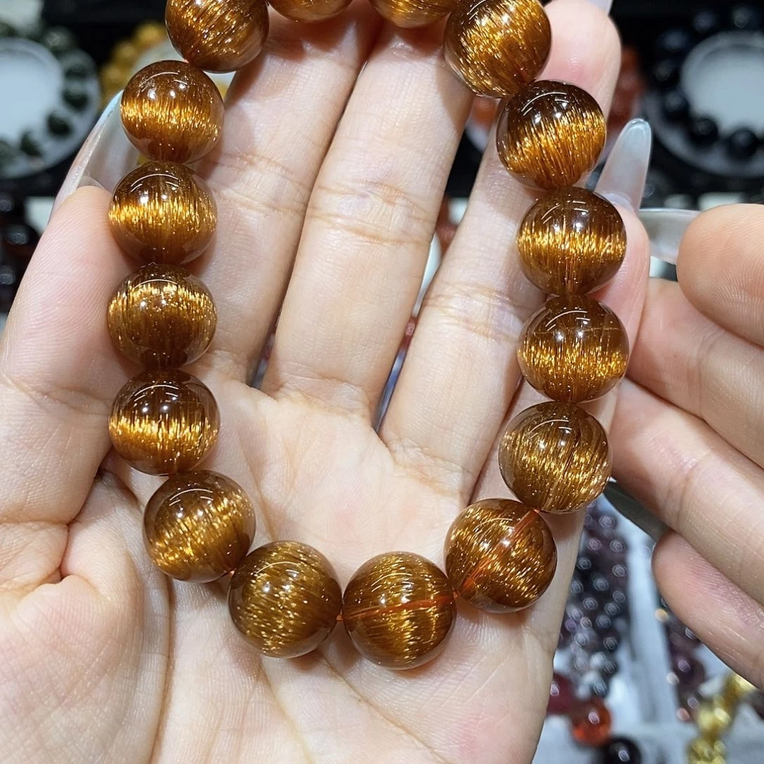 手串水晶未镶嵌黄金铜顺发13