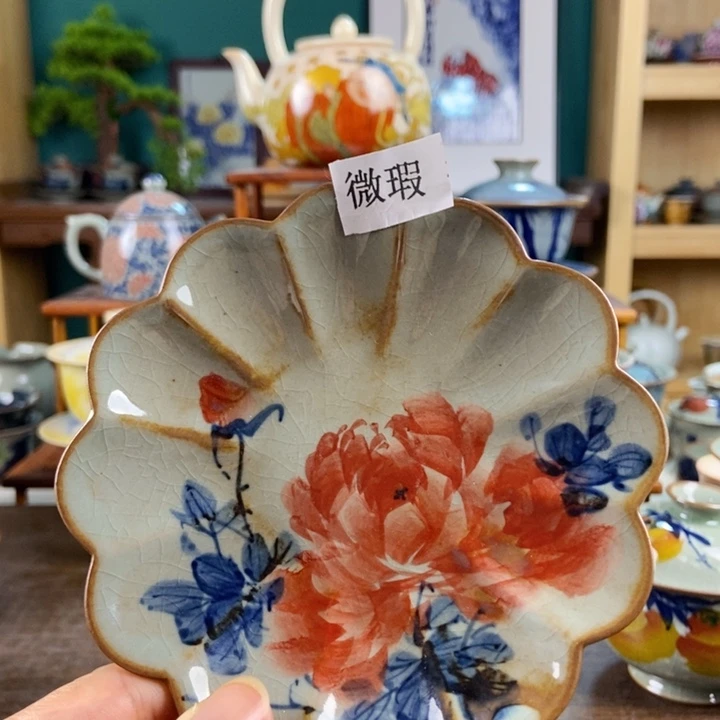 瓷片手工制作工艺精湛等特点