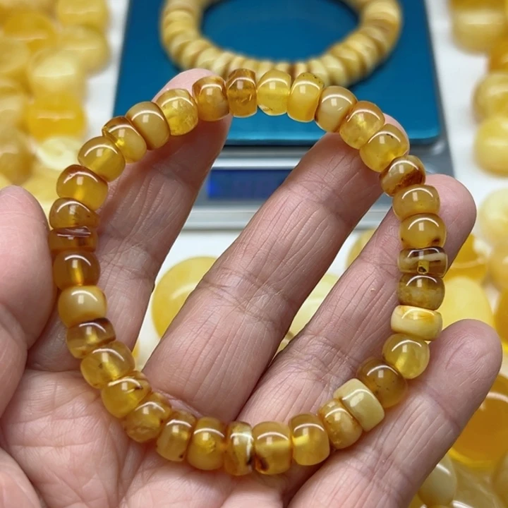 琥珀（矿物珀）手串未镶嵌