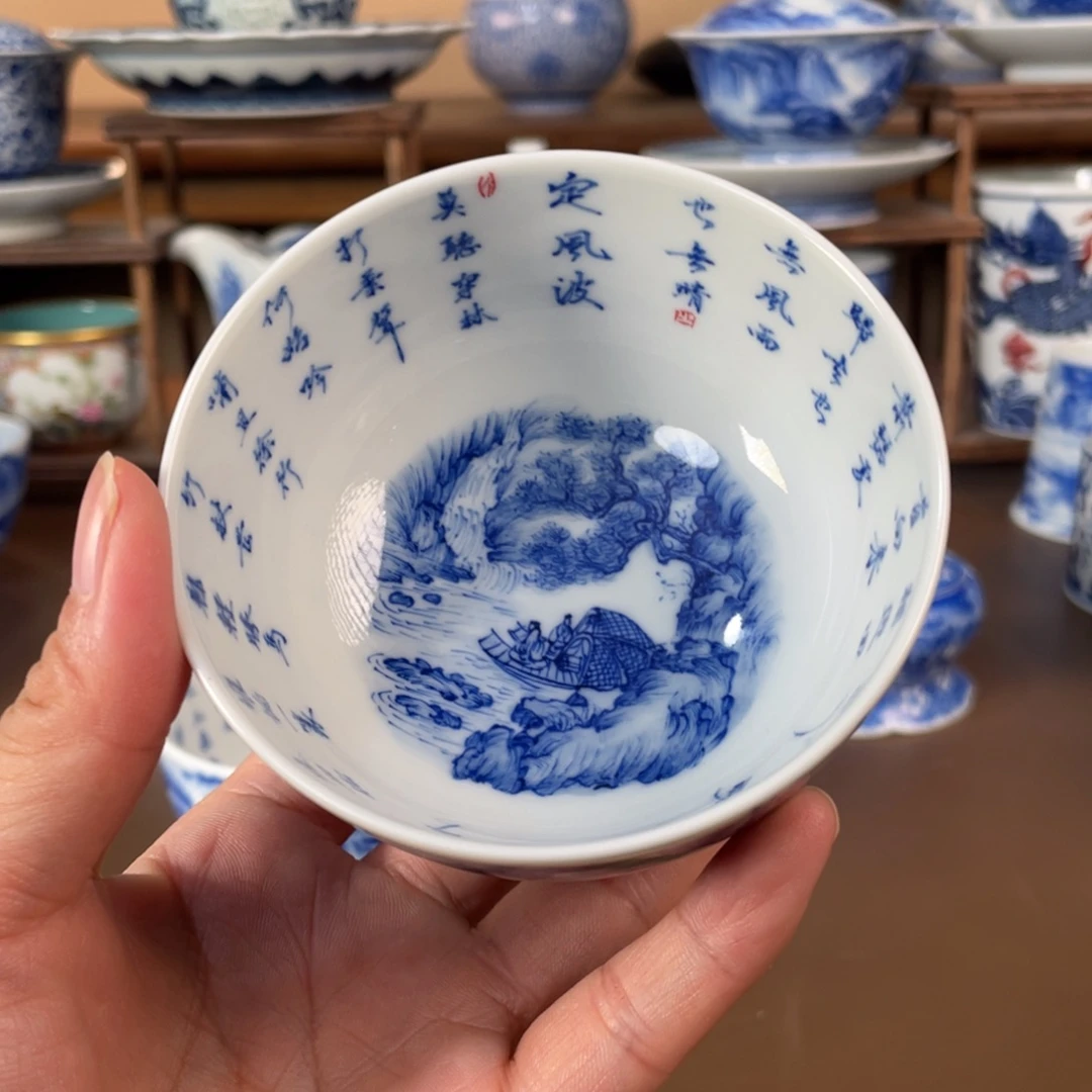 景德镇陶瓷手工手绘