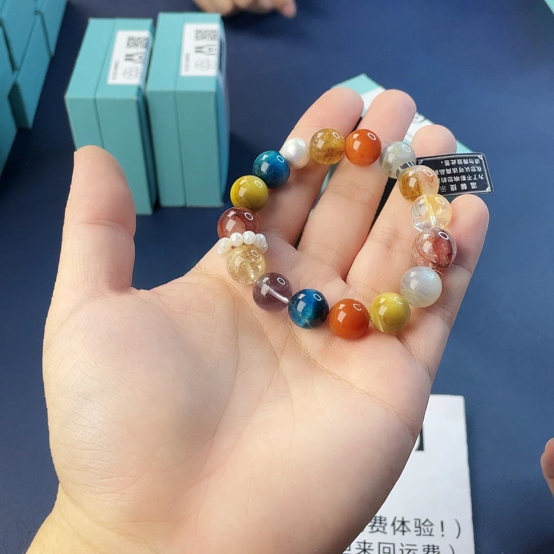 银S925镶嵌手链水晶