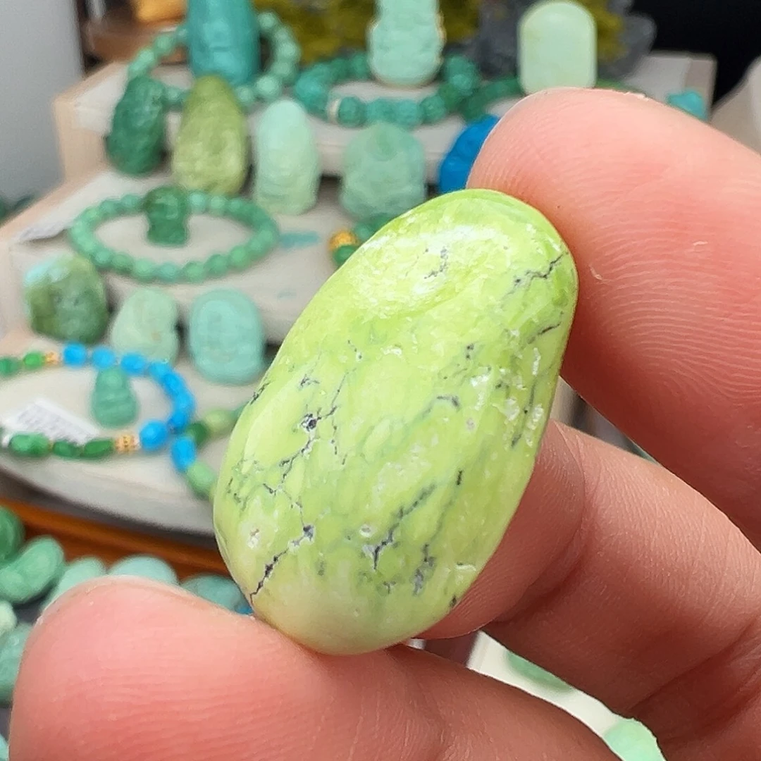 绿松石未镶嵌主播万珍