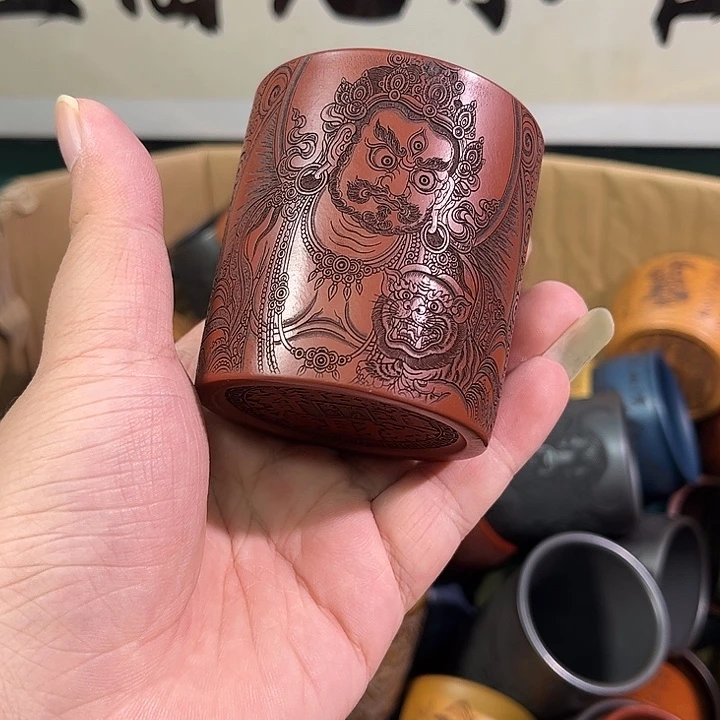 茶杯紫砂全手工紫砂主人杯