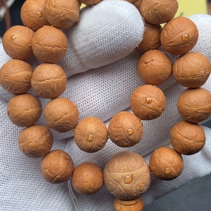 凤眼菩提手串印***?12mm27颗麒麟眼