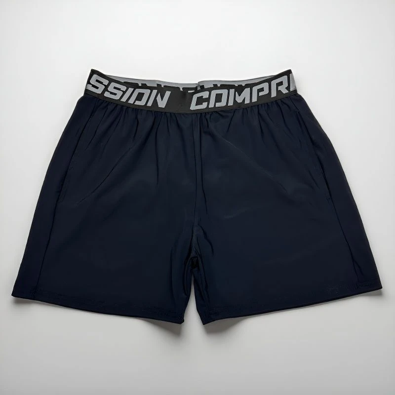 口袋冰丝运动短裤男士夏季休闲跑步宽松训练沙滩裤健身三分裤