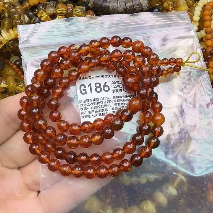 琥珀未镶嵌珠宝奇石