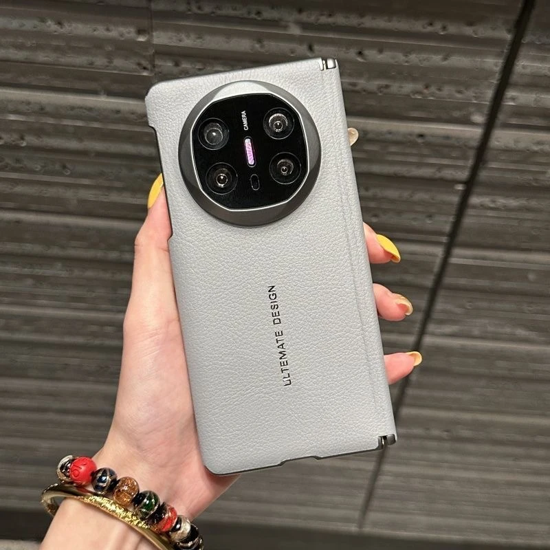 双面中轴保护秒变xt适用华为matex5折叠屏x6手机壳x3素皮高级感