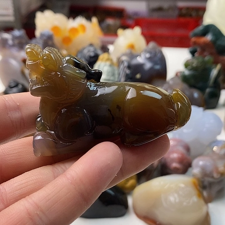 未镶嵌颈饰玛瑙/玉髓