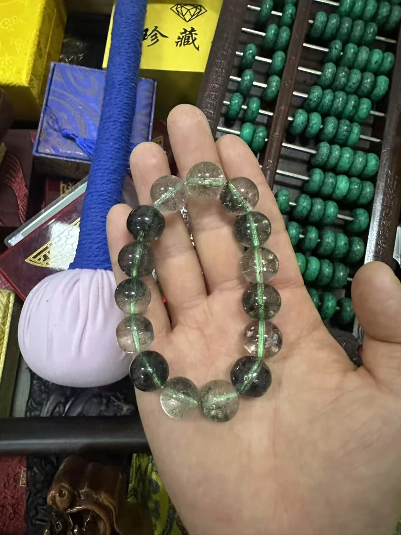 【闪购商品】绿幽铃手串