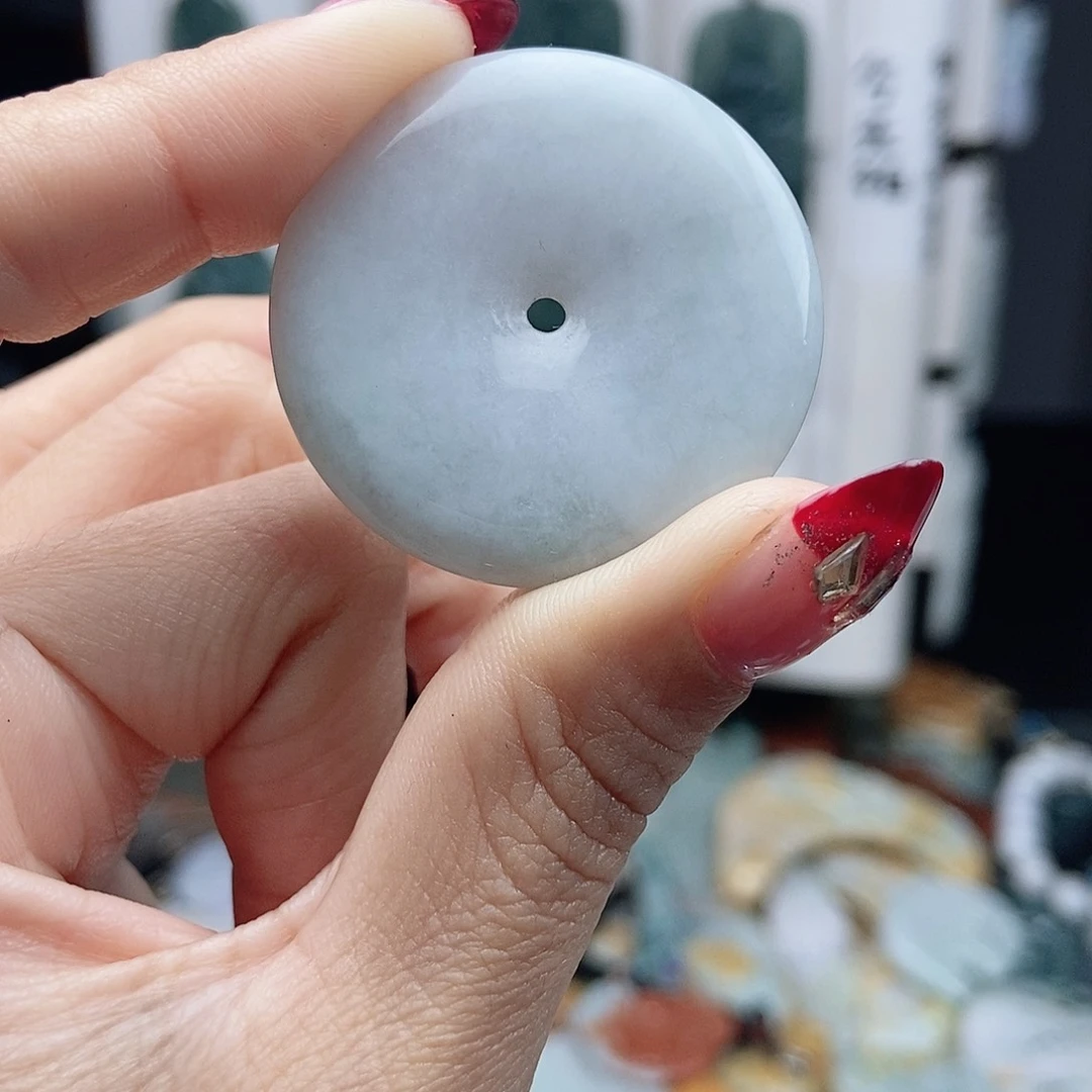 翡翠颈饰14K金镶嵌翡翠